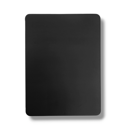 IPAD 7ma / 8va / 9na GENERACION / 10,2" / 10,5" PULGADAS ESTUCHE DE AGENDA NEGRO / TRASPARENTE