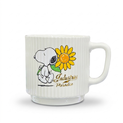TAZA DE CERÁMICA CON DISEÑO DE SNOOPY 9CM - DIFERENTES DISEÑOS - 1 UNIDAD