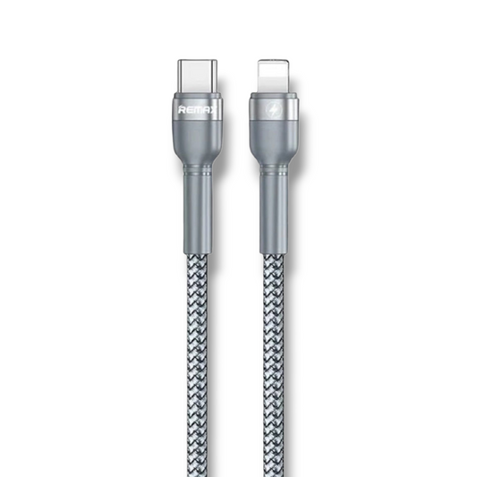 CABLE PD USB-C a LIGHTNING 1M - TRENZADO REMAX RC-151cl