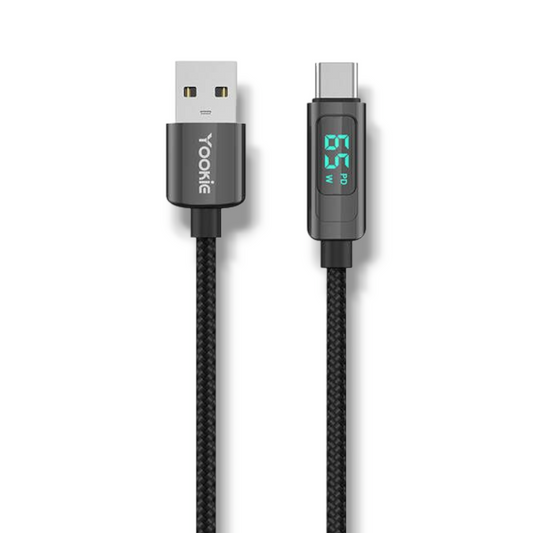 Cable USB-A a USB-C 65W 1M - Yookie CB21
