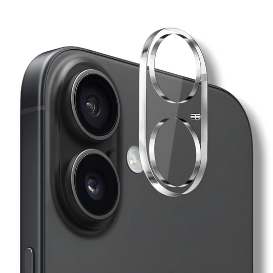 IPHONE 17 - TEMPERADO DE CAMARA TRASPARENTE COMPLETO