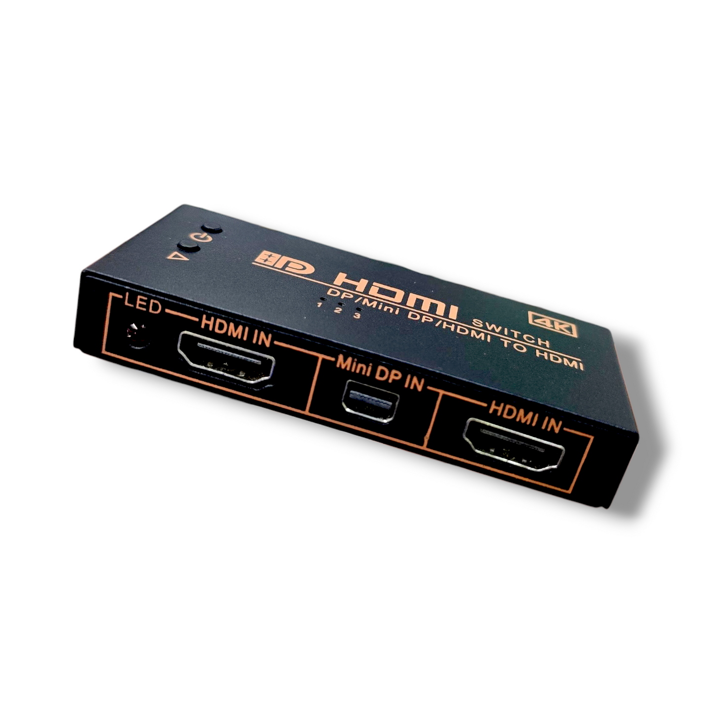 SWITCH ONTEN (MINI DISPLAY PORT Y 2 HDMI) Y UNA SALIDA HDMI 4K/2K - OTN-7589