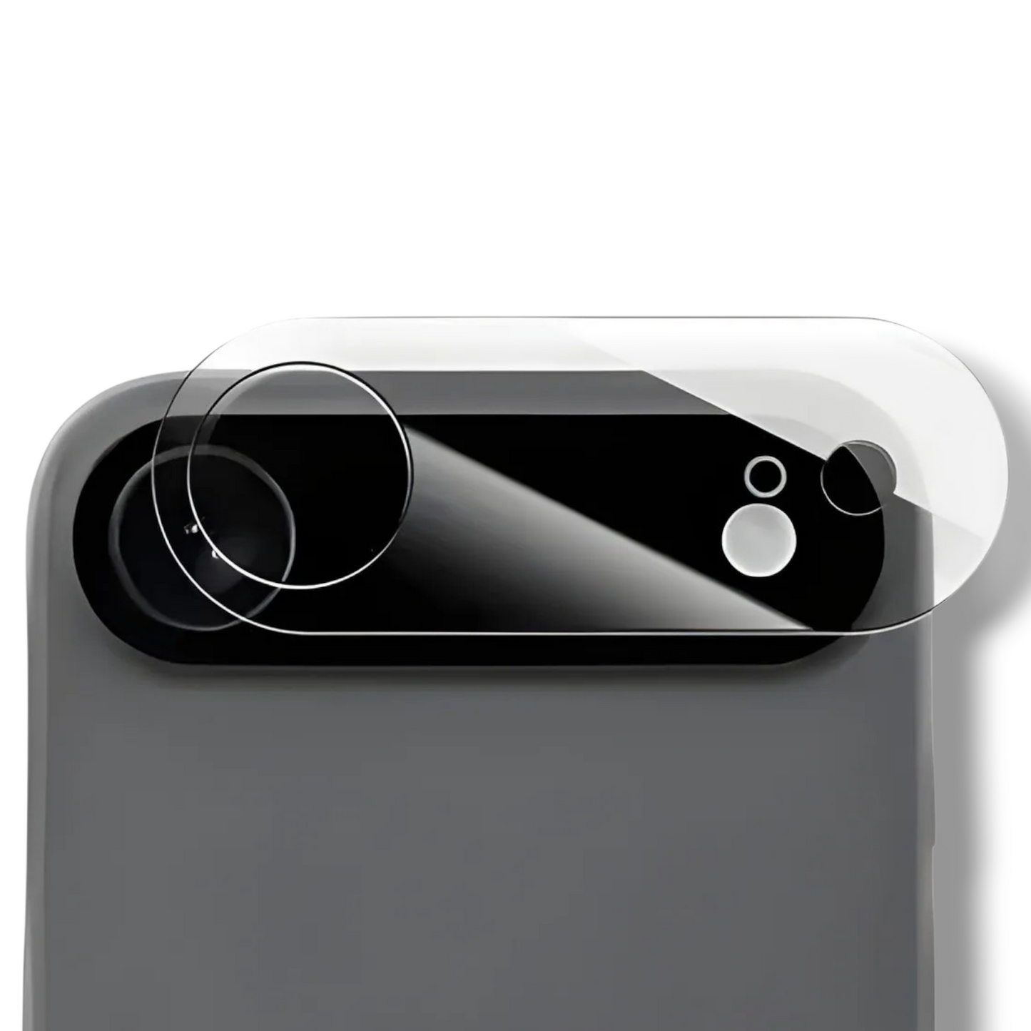 IPHONE 17 AIR - TEMPERADO DE CAMARA TRASPARENTE COMPLETO