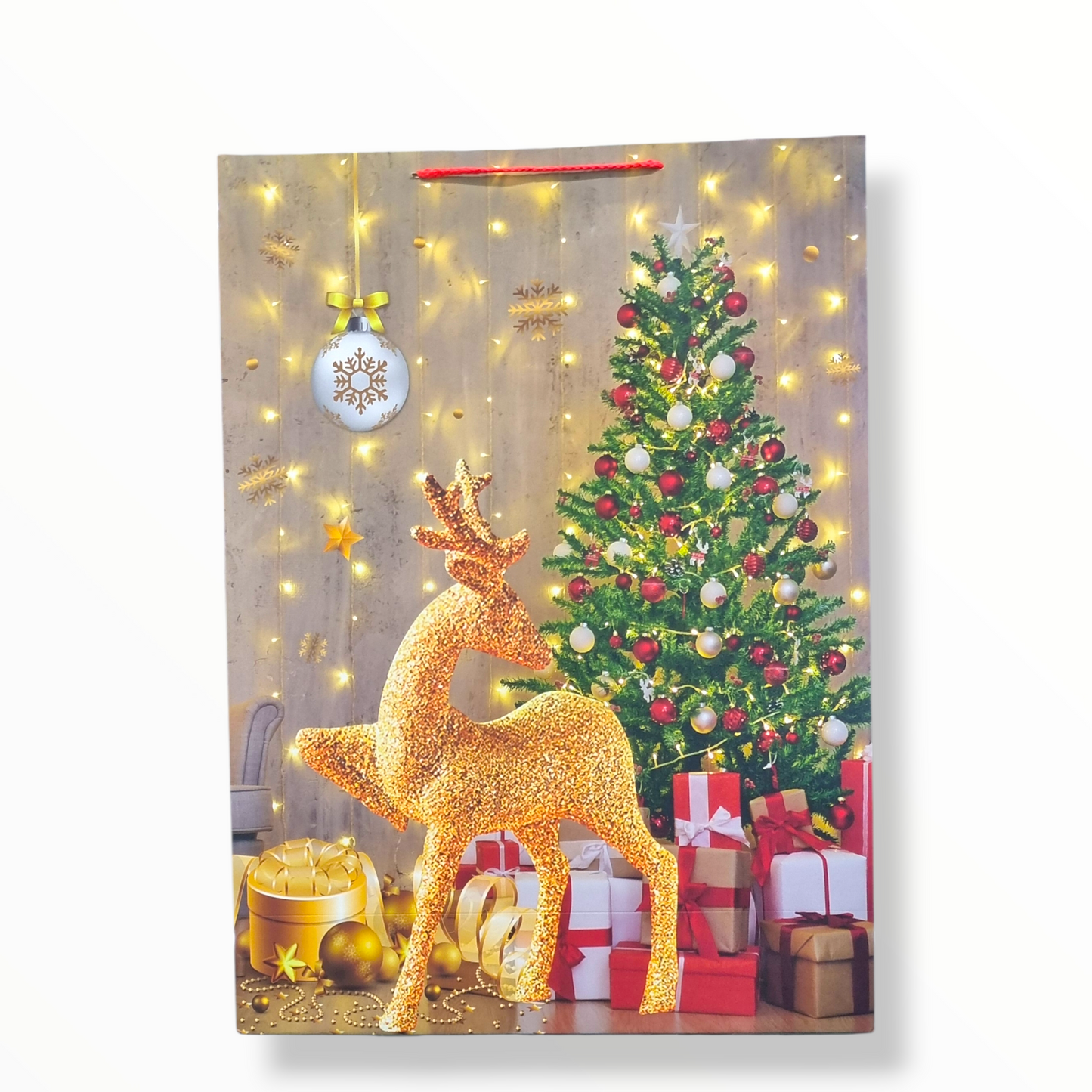 BOLSA DE REGALO TEMÁTICA  NAVIDEÑA DE 40×15×55CM