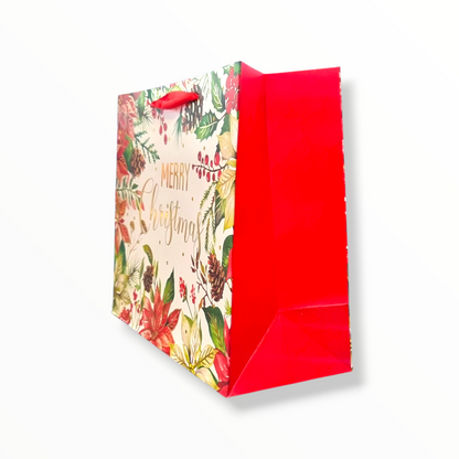 BOLSA DE REGALO TEMATICA NAVIDEÑA 31×12×25CM