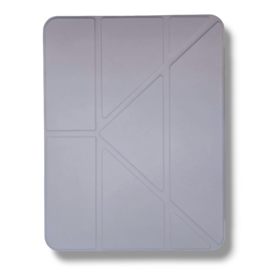 IPAD A16 11" PULGADAS / IPAD 10ma GENERACION / IPAD 10,9" PULGADAS 2022 ESTUCHE DE AGENDA GRIS CLARO / TRASPARENTE
