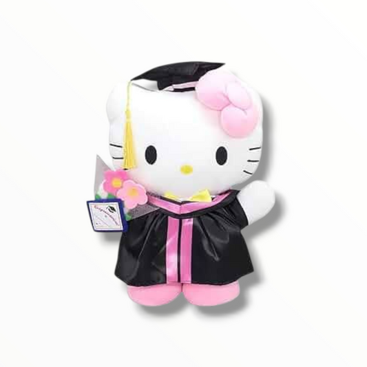 PELUCHE DE GRADUACIÓN DE COLECCION DE SANRIO - DIFERENTES PERSONAJES - 1 UNIDAD