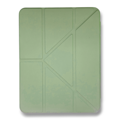 IPAD A16 11" PULGADAS / IPAD 10ma GENERACION / IPAD 10,9" PULGADAS 2022 ESTUCHE DE AGENDA VERDE CLARO / TRASPARENTE