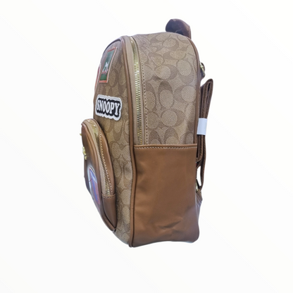 BULTO PARA DAMA  COACH CON  DISEÑO DE SNOOPY - 1 UNIDAD