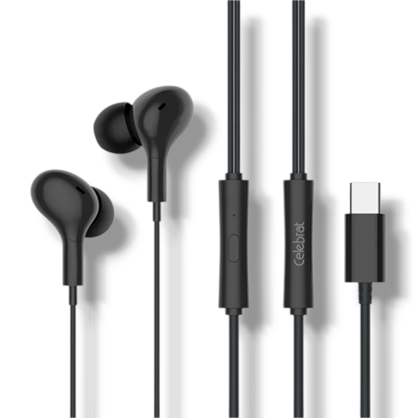AUDÍFONOS USB-C 1.2M - CELEBRAT D13