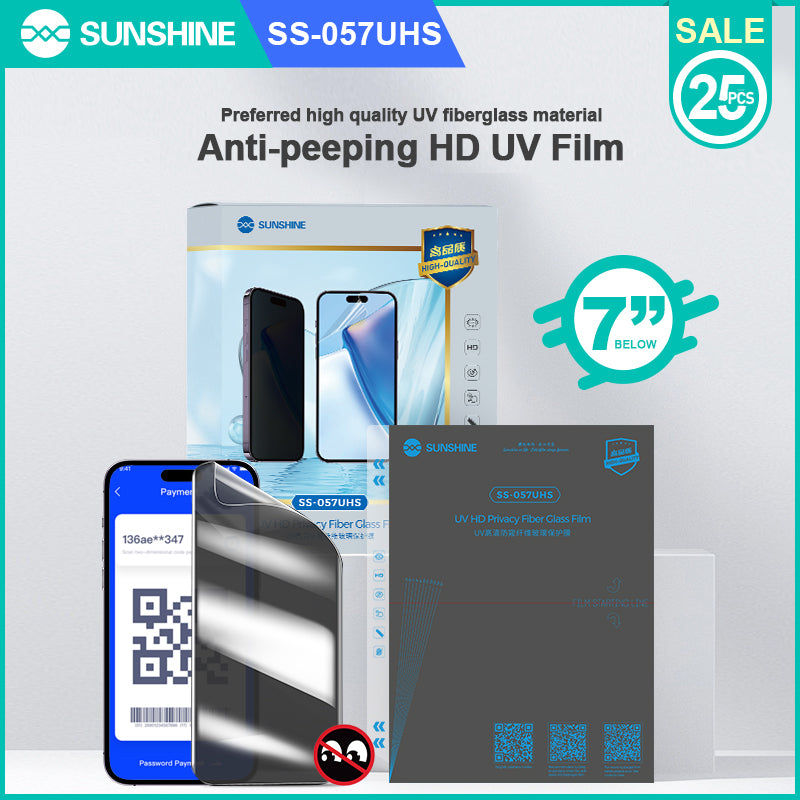 LAMINA DE FIBRA DE VIDRIO UV PRIVACIDAD HD SUNSHINE SS-057UHS - 1 UNIDAD